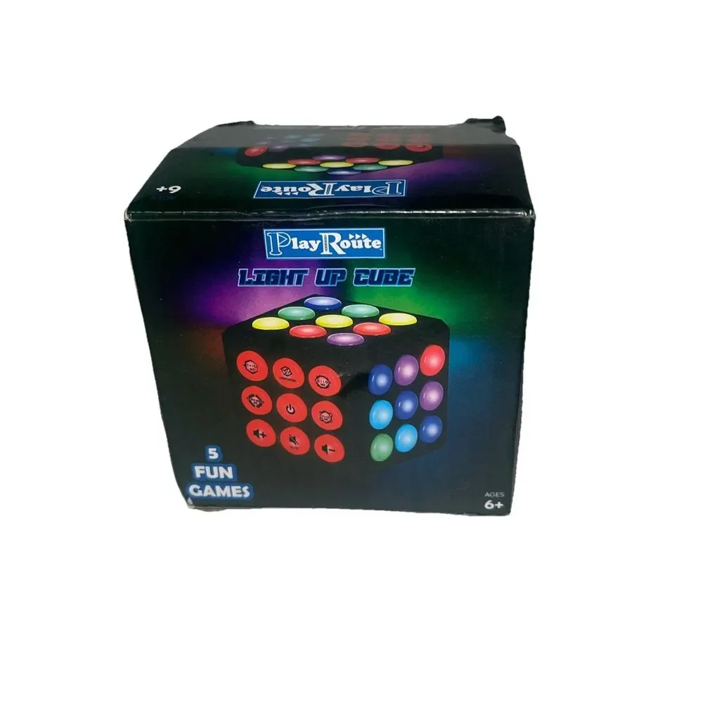 Electronic Brain & Memory Game Cube  Fun Toy Gift Idea for Ages 12+ Year Old